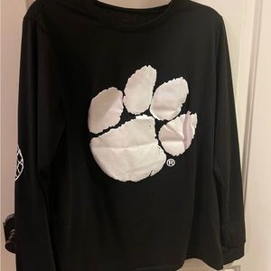 Paw Print Sweatshirt - Black & White Size XXL